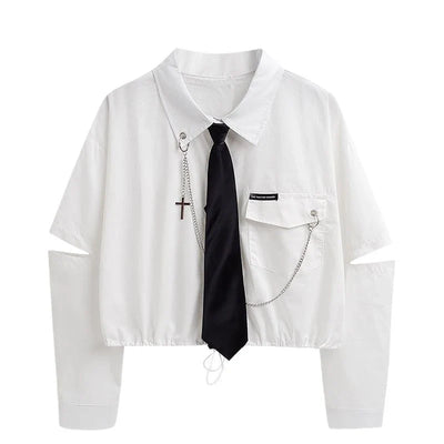 Isabella – Harajuku Gothic Punk Streetwear Set für Frauen