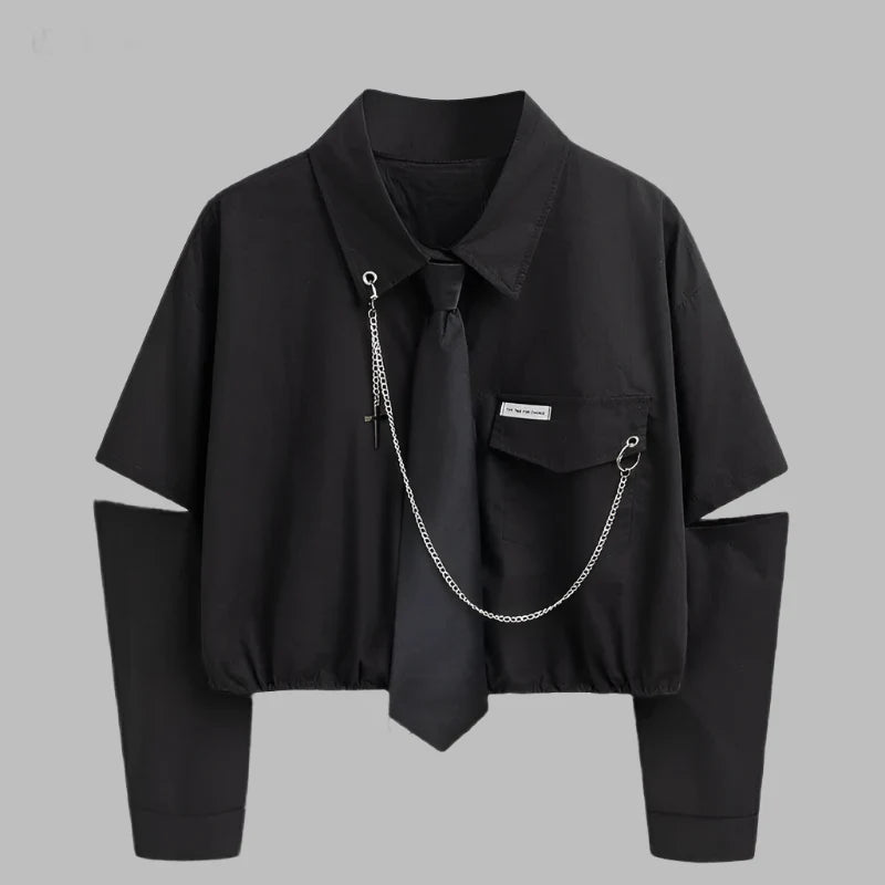 Isabella – Harajuku Gothic Punk Streetwear Set für Frauen