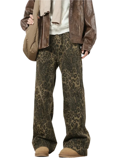 Lorenzo – Retro-Weite Herren-Denimhose