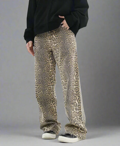 Lorenzo – Retro-Weite Herren-Denimhose